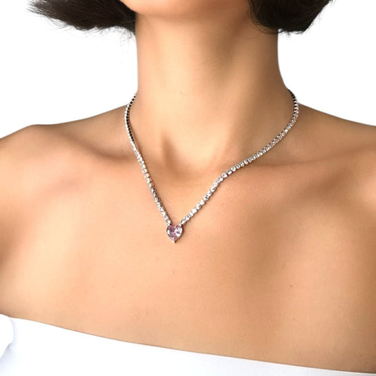 TESS TENNIS NECKLACE