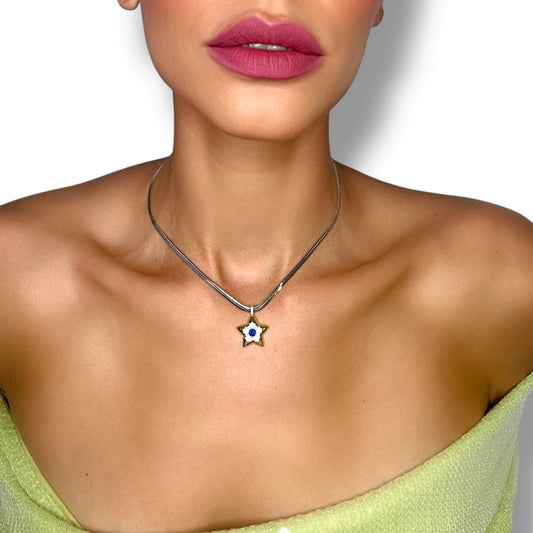 STARLITE SILVER CHOKER