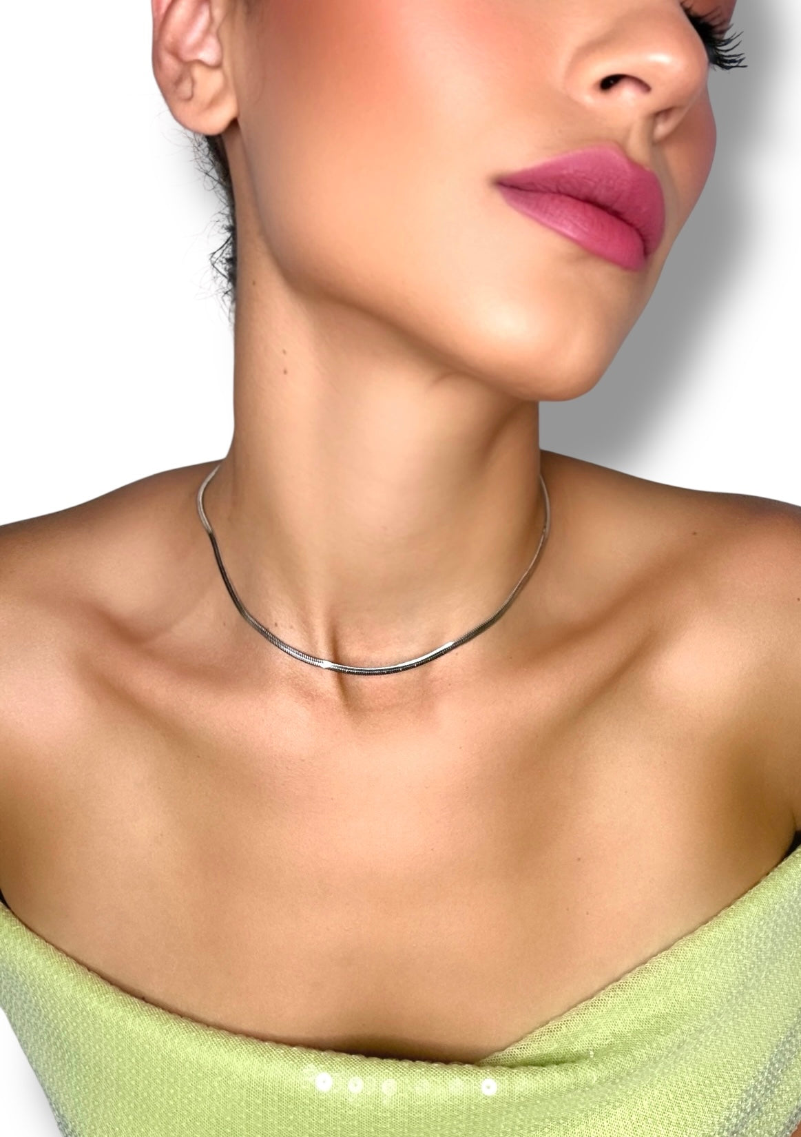 GIGI SILVER CHOKER