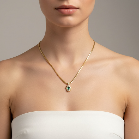 HAMSA NECKLACE