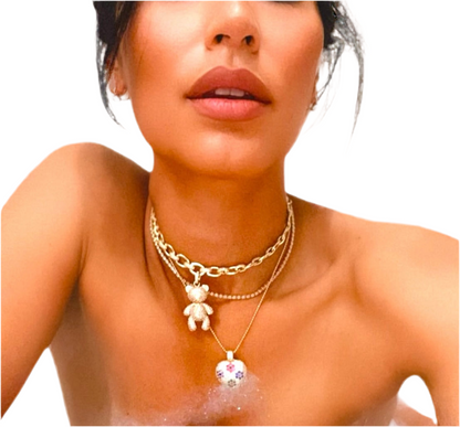 TEDDY BEAR CHOKER