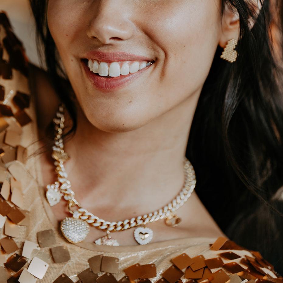 BALI HEART EARRINGS