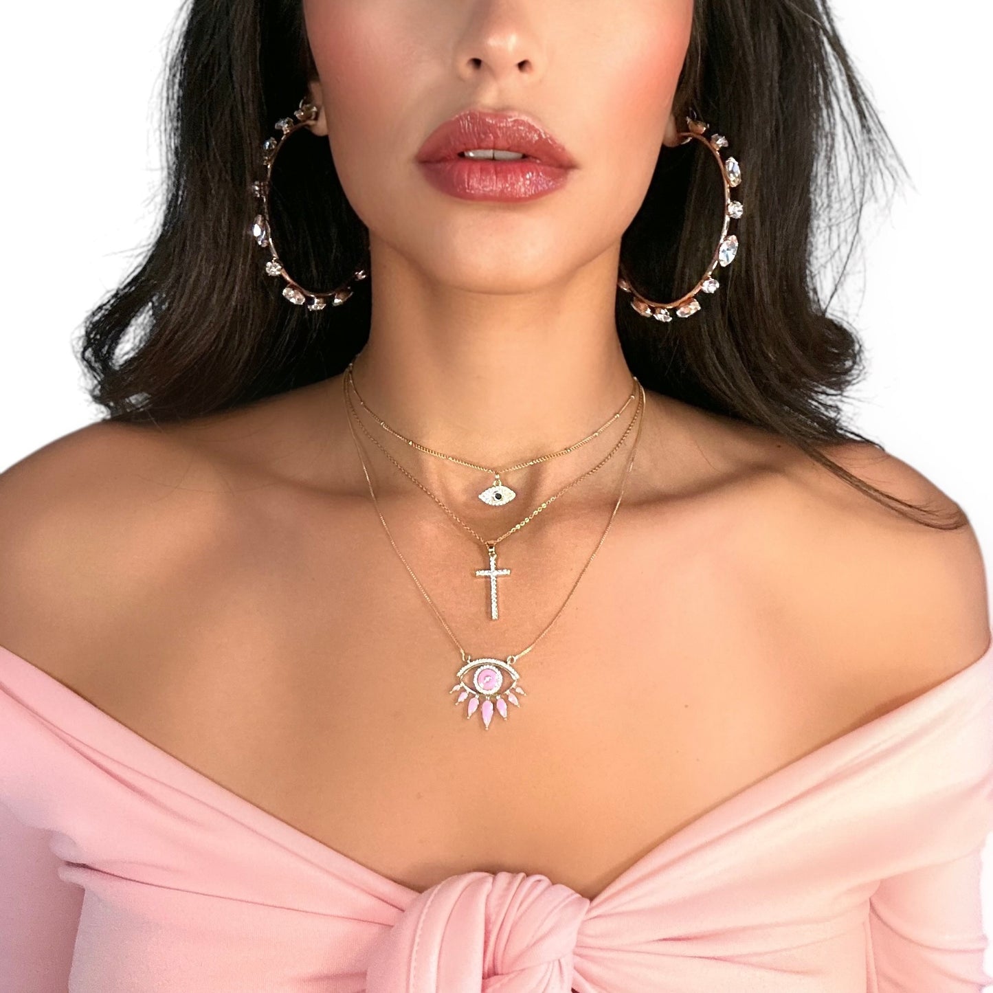 BABY CROSS NECKLACE