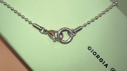 BALI SILVER ANKH CHOKER