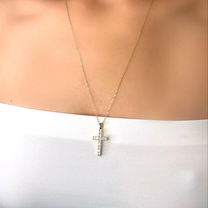 TRINITY CROSS NECKLACE