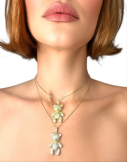 TEDDY BEAR NECKLACE