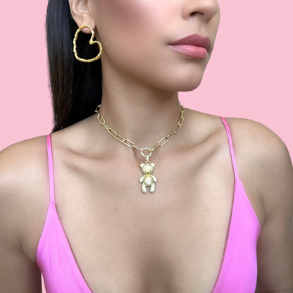 TEDDY BEAR CHOKER