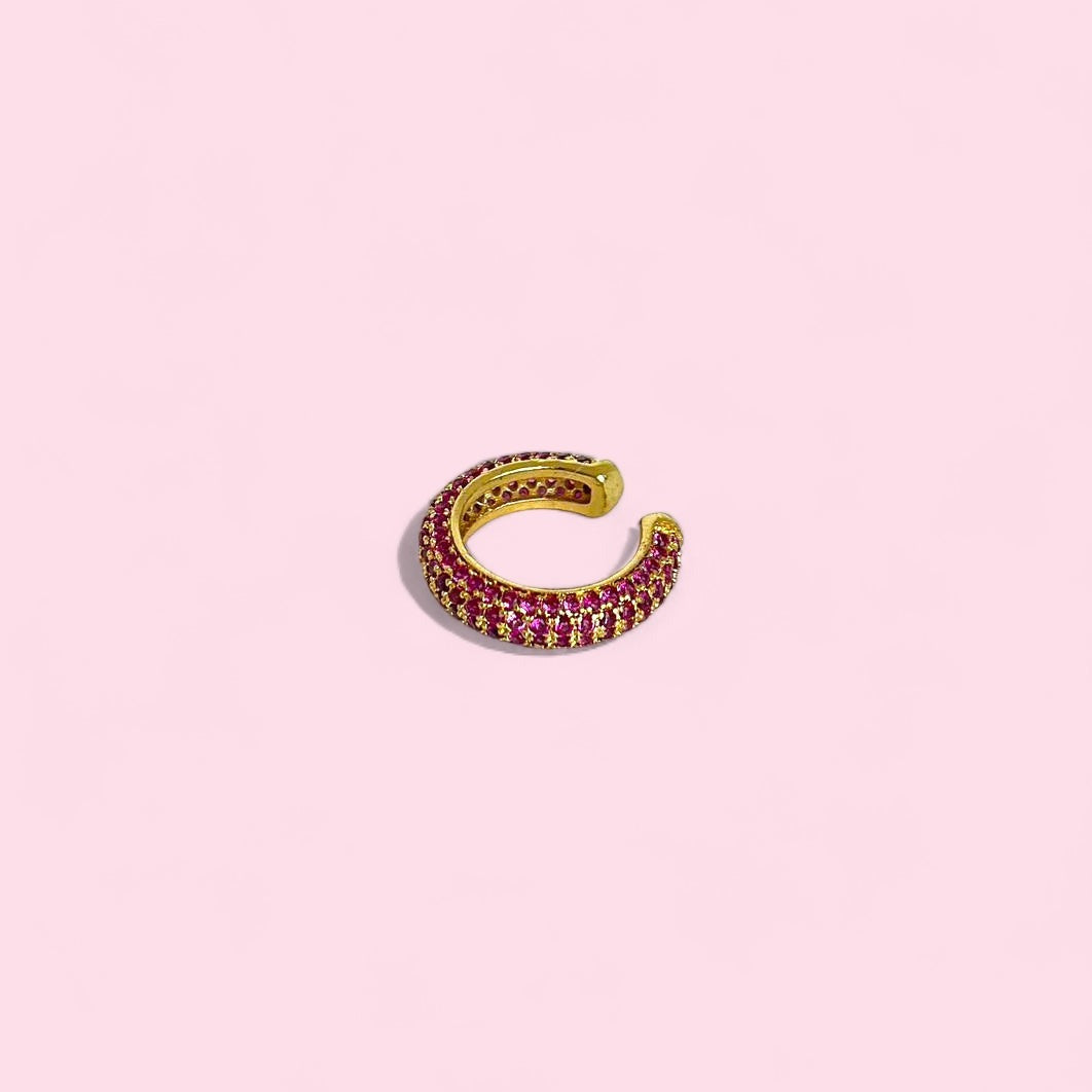 ZIRCONIA CUFF EARRING