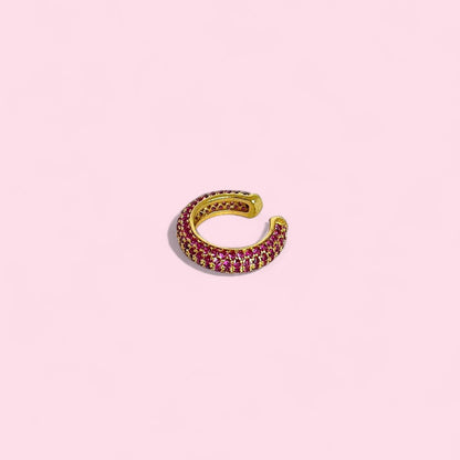 ZIRCONIA CUFF EARRING