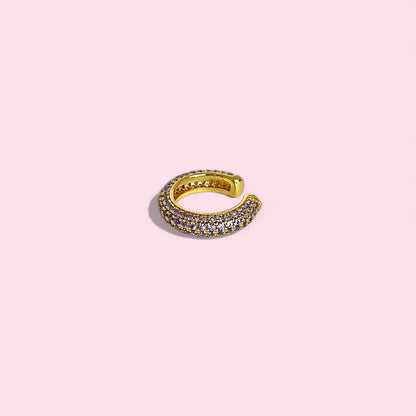 ZIRCONIA CUFF EARRING