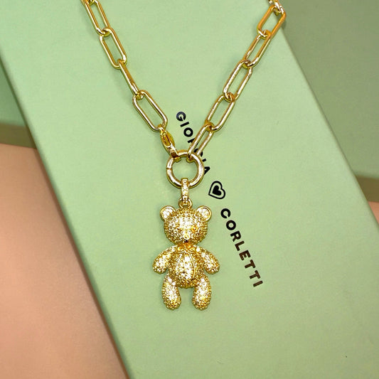 TEDDY BEAR CHOKER