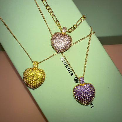 PURPLE HEART NECKLACE