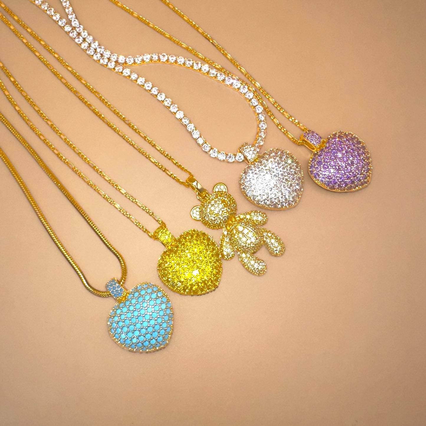 PURPLE HEART NECKLACE