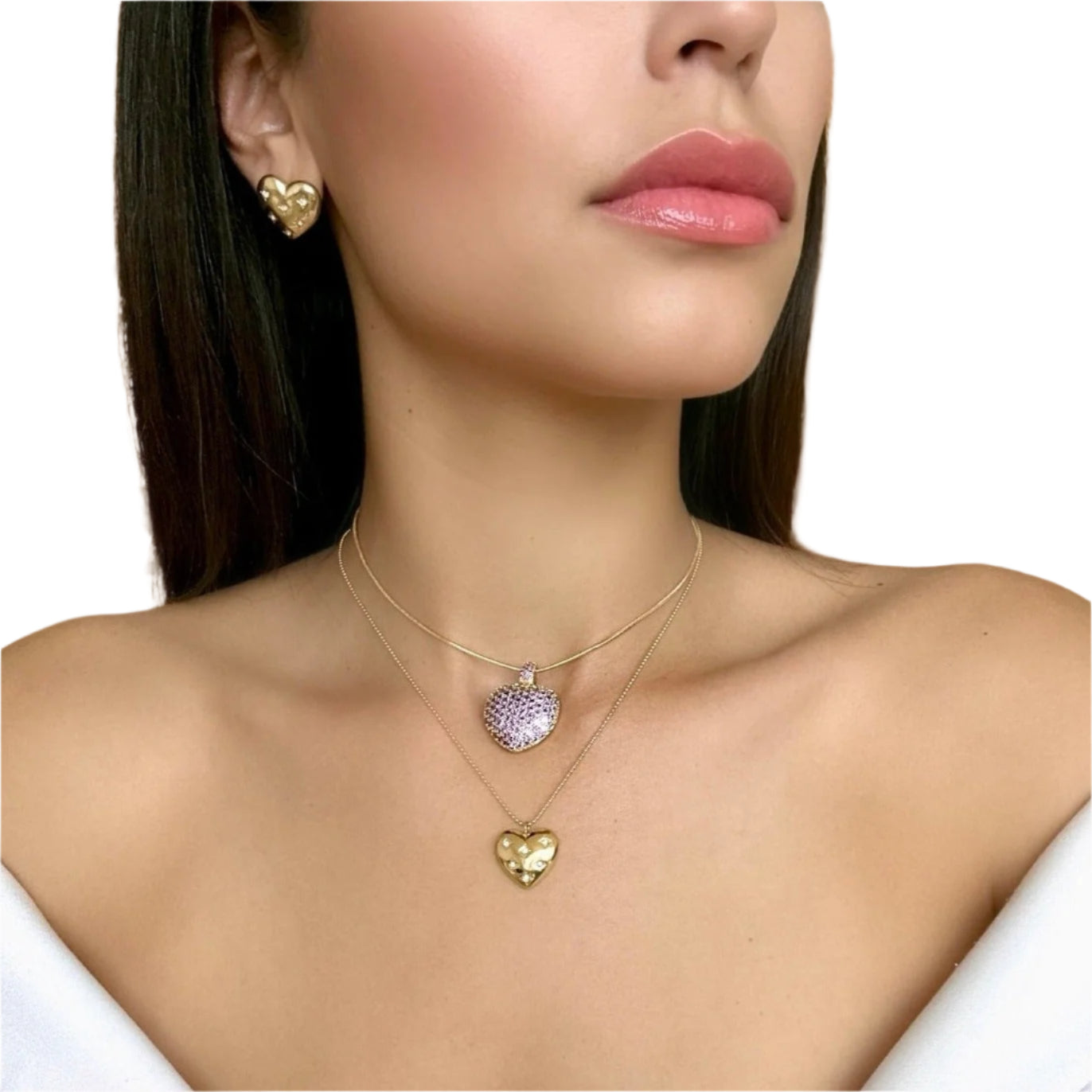GOLD HEART NECKLACE