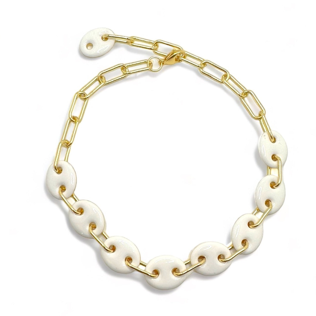 WHITE CHOKER