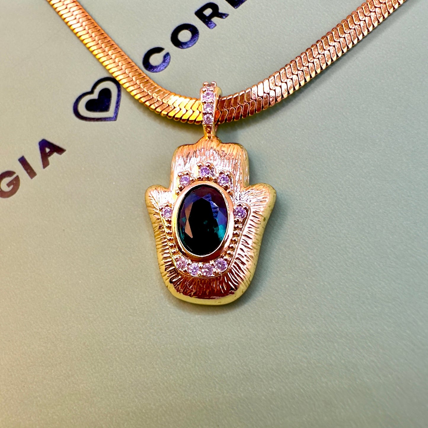 HAMSA NECKLACE
