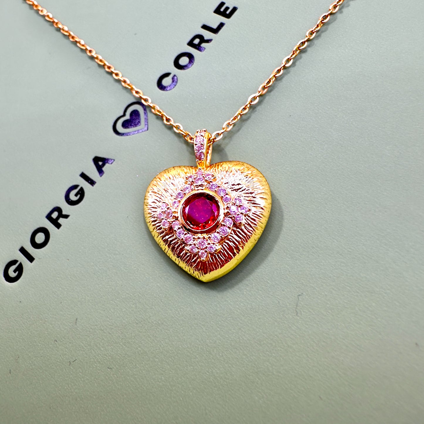 TRINITY HEART NECKLACE
