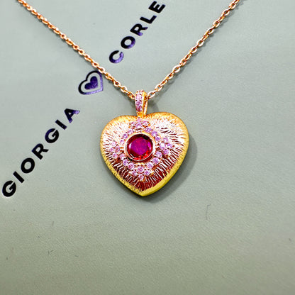 TRINITY HEART NECKLACE