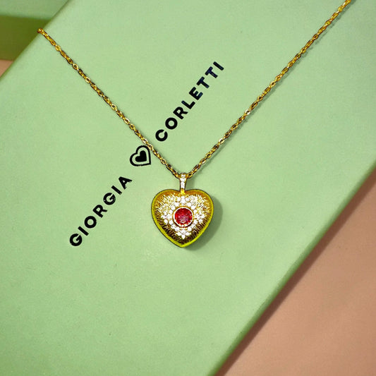TRINITY HEART NECKLACE