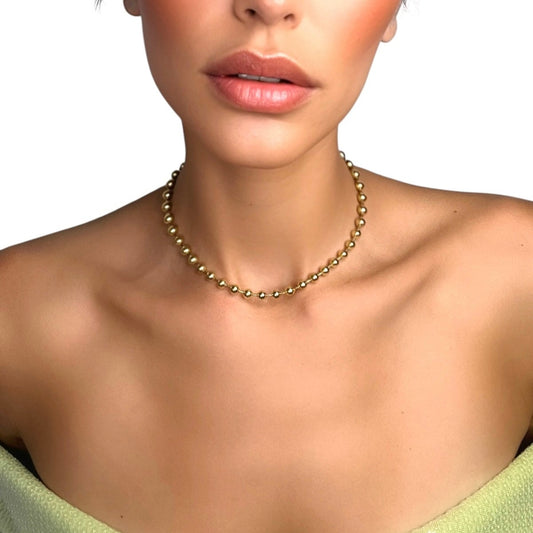 BALI XL GOLD CHOKER