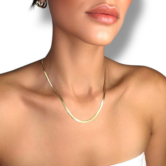 GINA GOLD NECKLACE