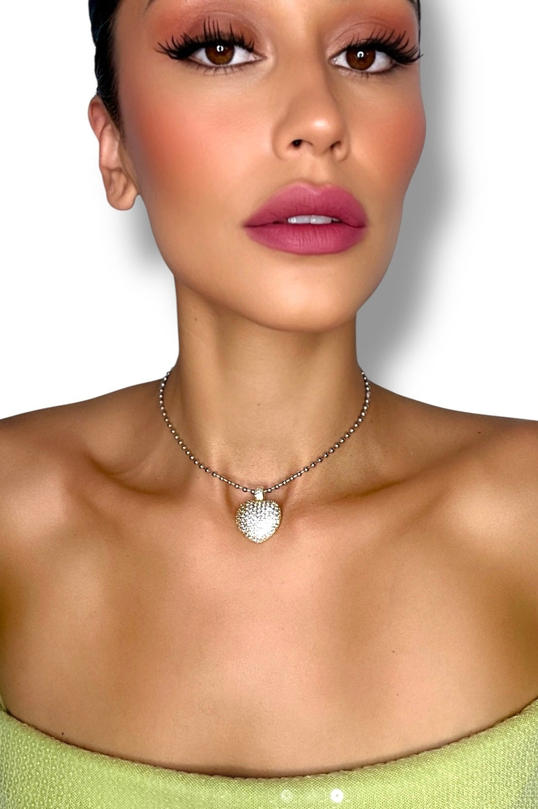 NINA SILVER CHOKER