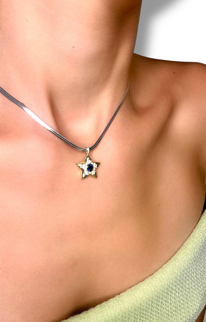 STARLITE SILVER CHOKER