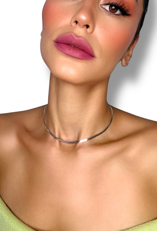 GIGI SILVER CHOKER