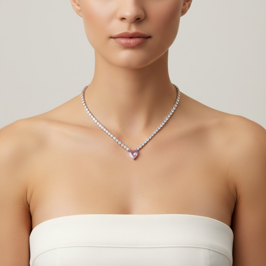 TESS NECKLACE 3.5 MM TENNIS CHAIN