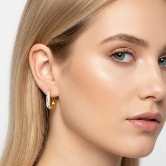 PAVÉ RECTANGLE HOOPS