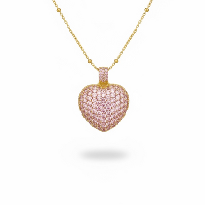 PAVÉ HEART NECKLACE