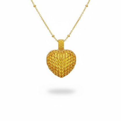 PAVÉ HEART NECKLACE