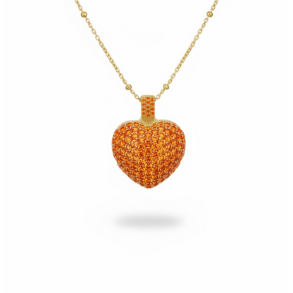 PAVÉ HEART NECKLACE