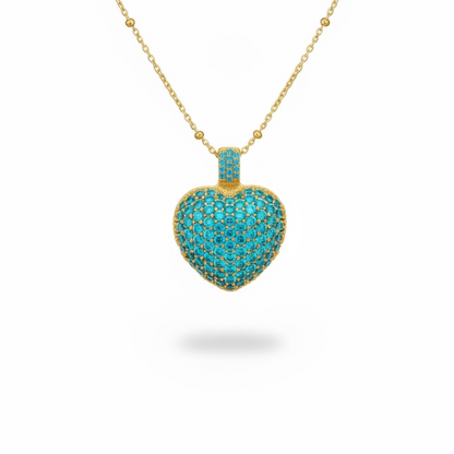 PAVÉ HEART NECKLACE