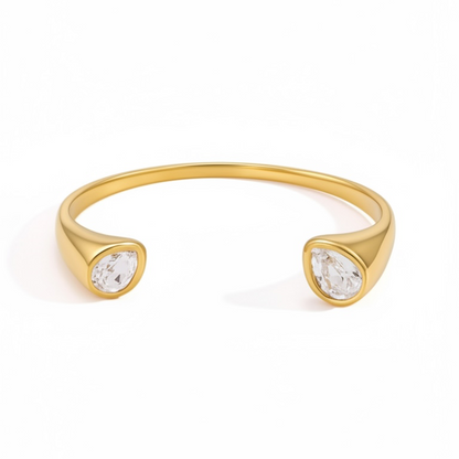 PEAR CUT BANGLE